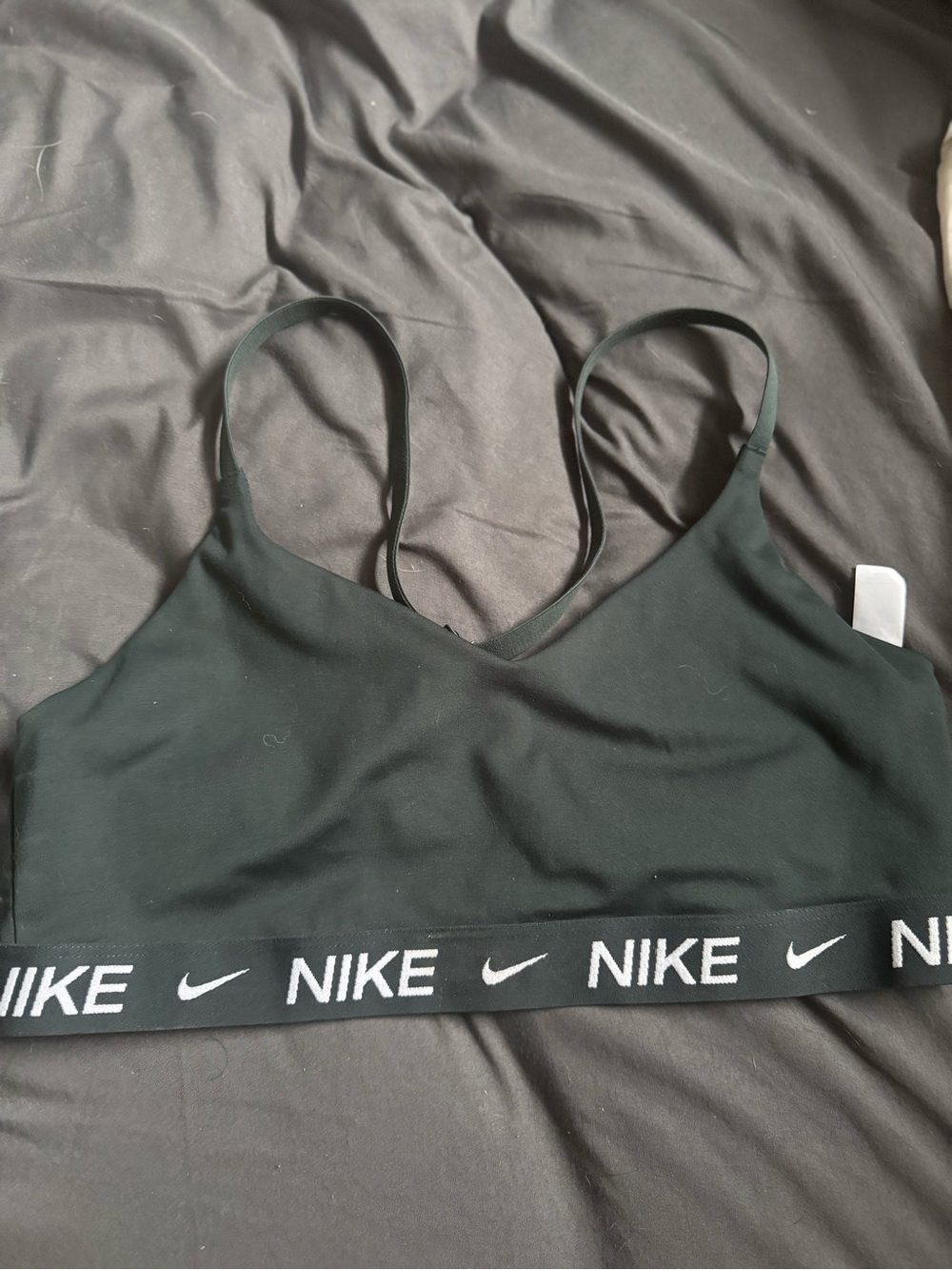 Nike Teal Dri Fit Band Sports Bra